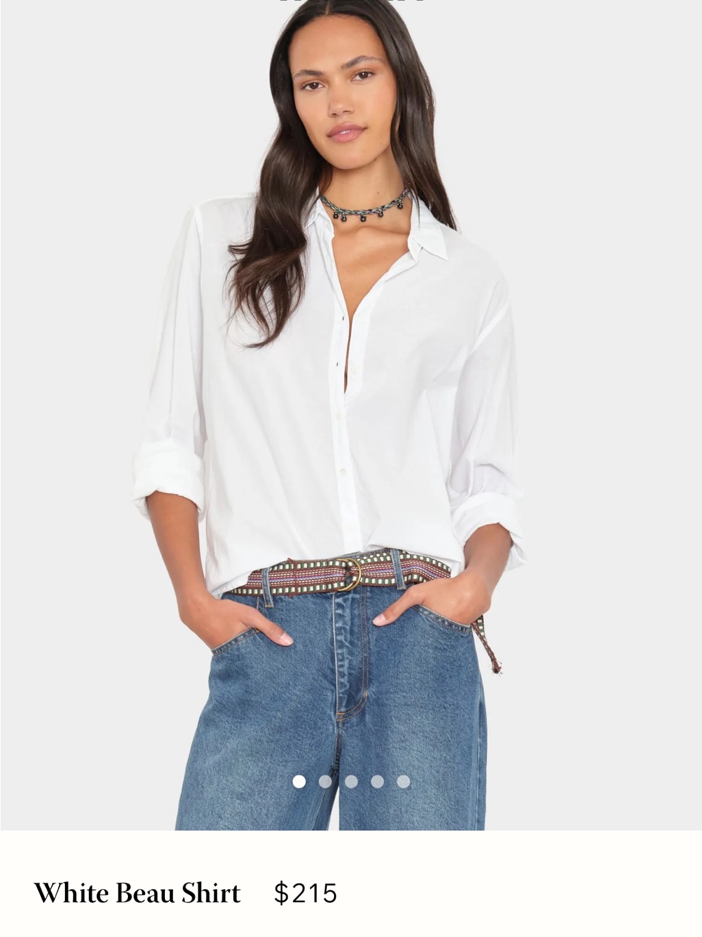 Xirena Beau Shirt In White Euc